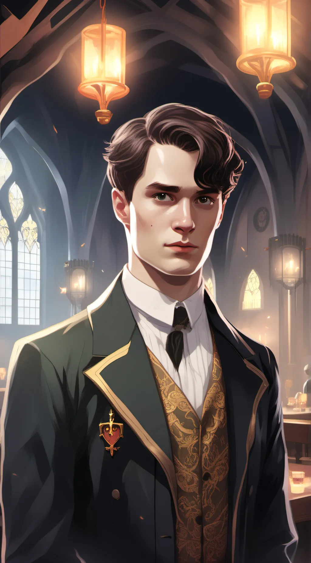 ai character: Tom Riddle background