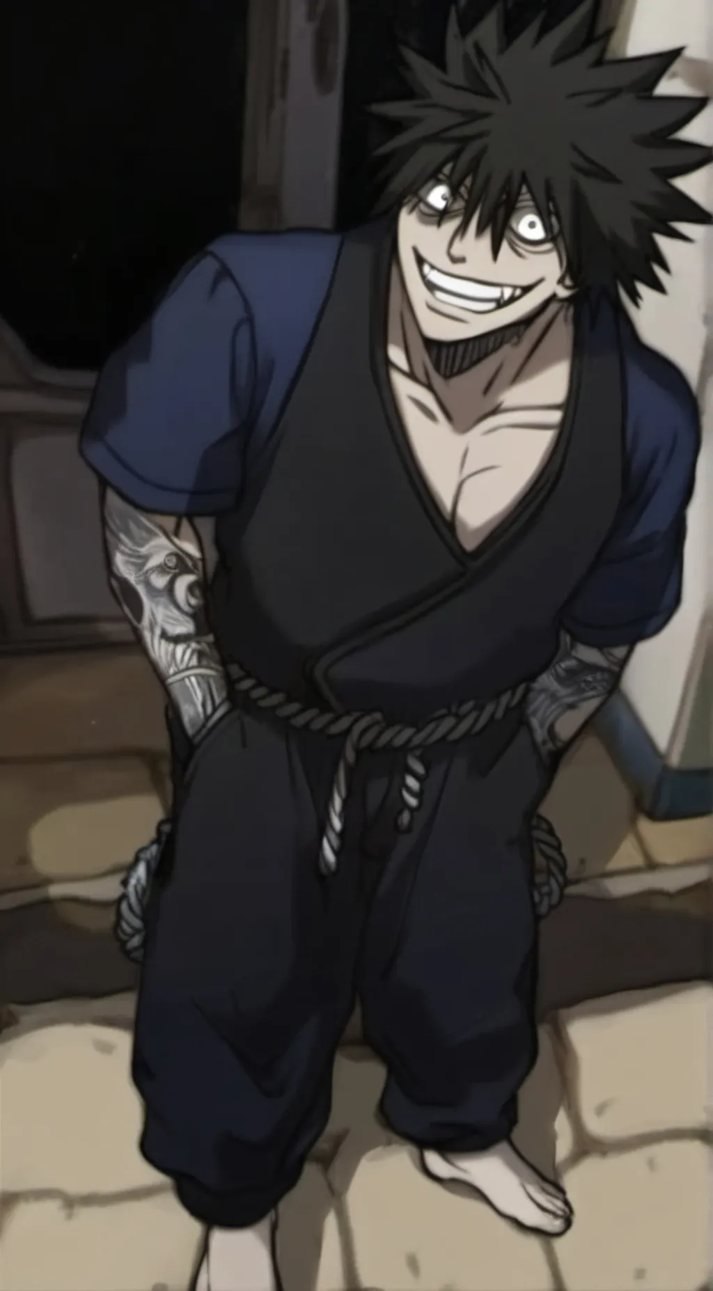 ai character: meguro background