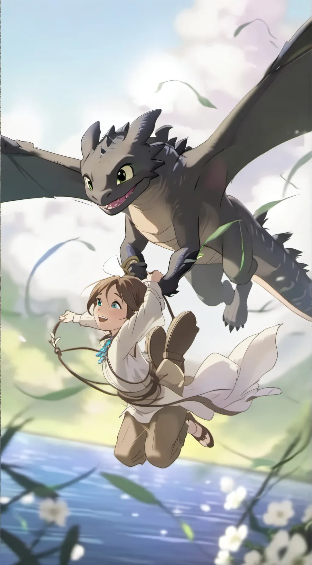ai character: Httyd background