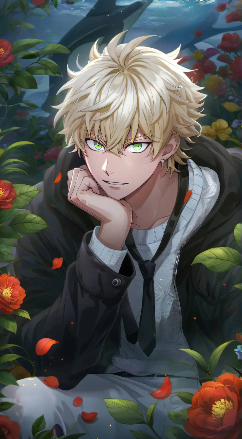 ai character: bakugo & jake background