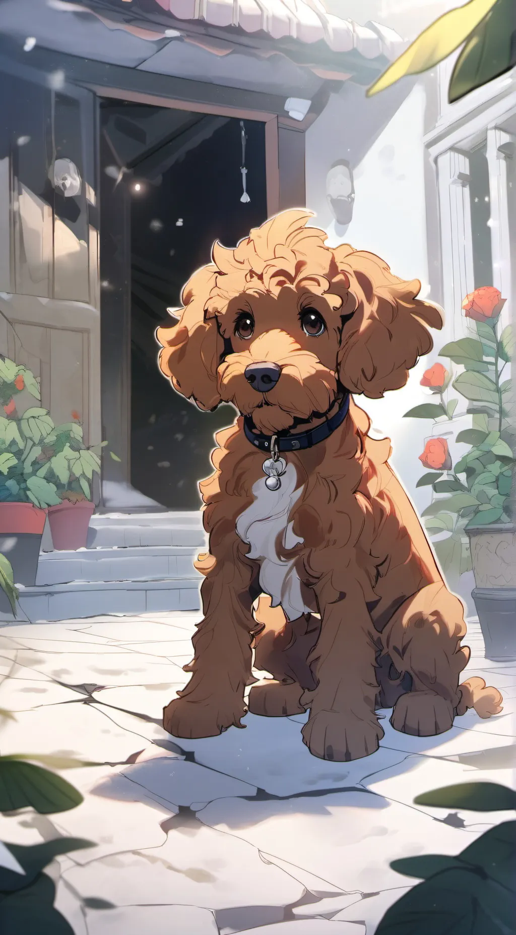 ai character: goose background