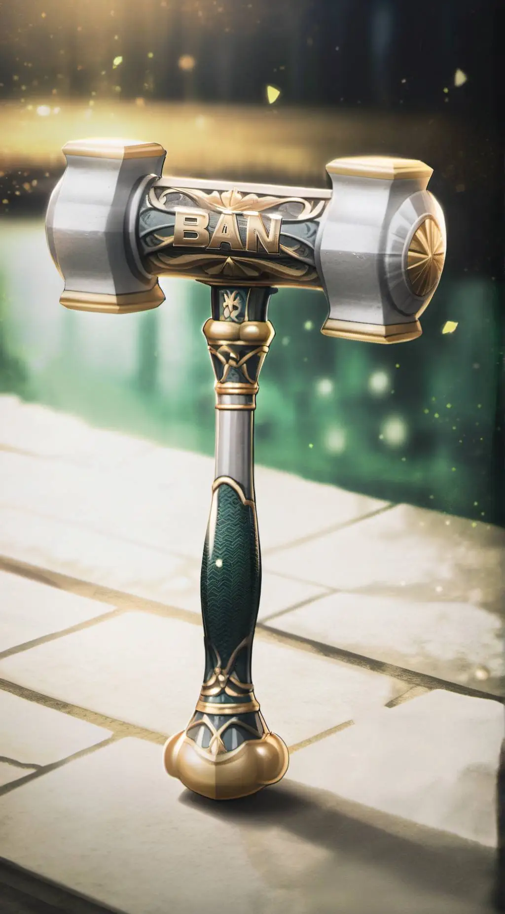 ai character: The Banhammer background