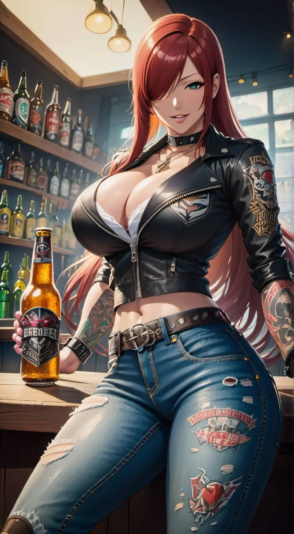 ai character: Roxy  background