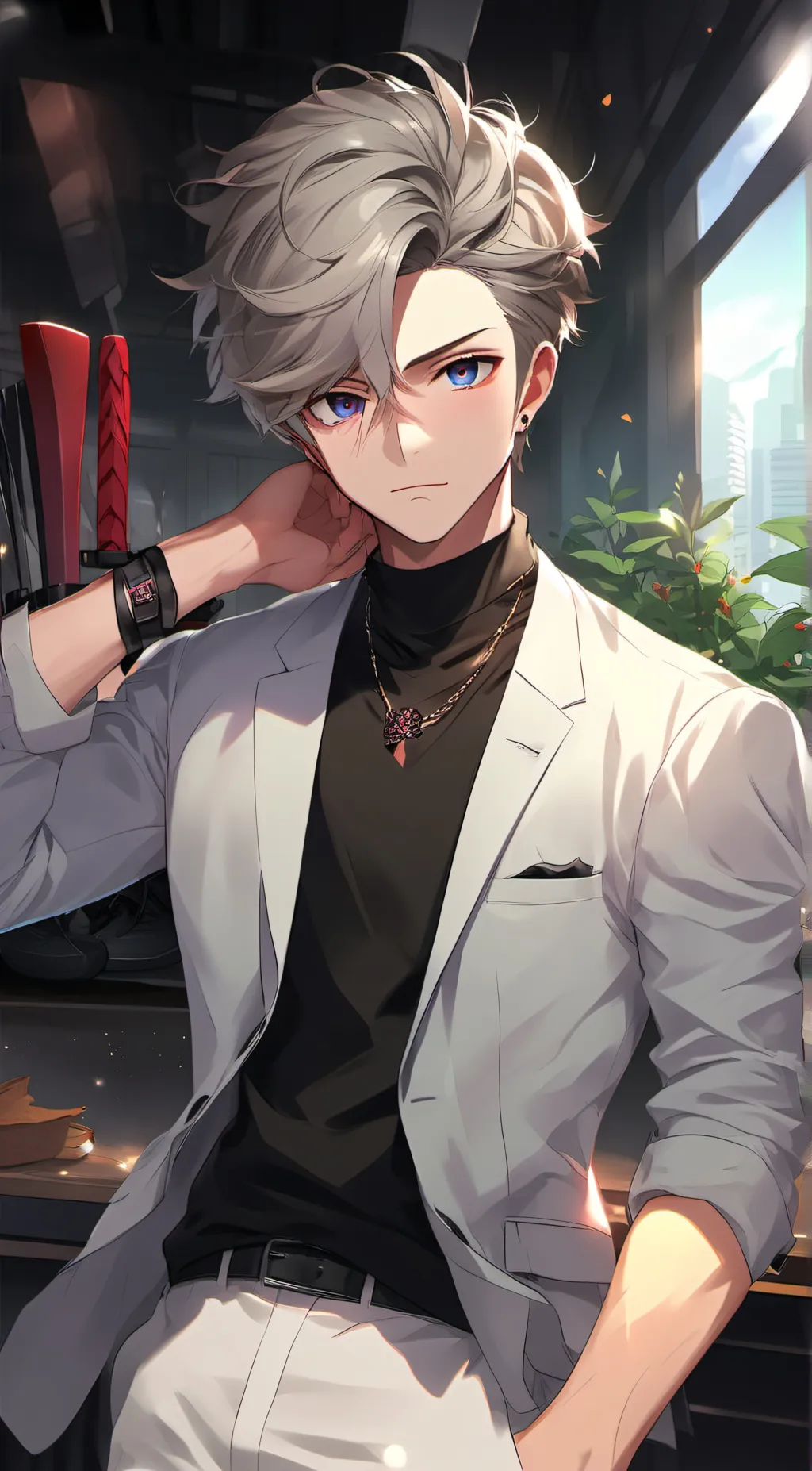 ai character: Alex  background