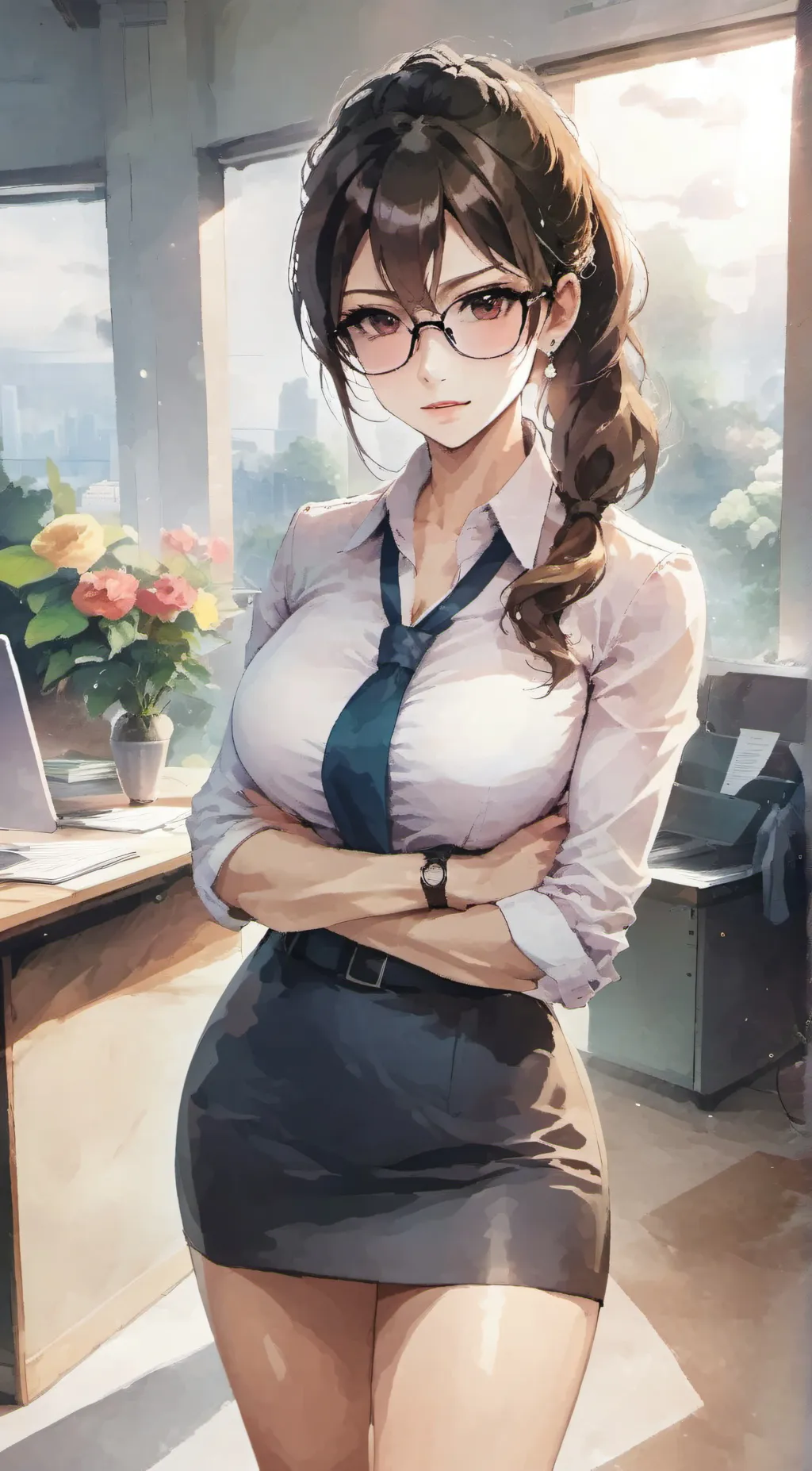 ai character: Elsa background