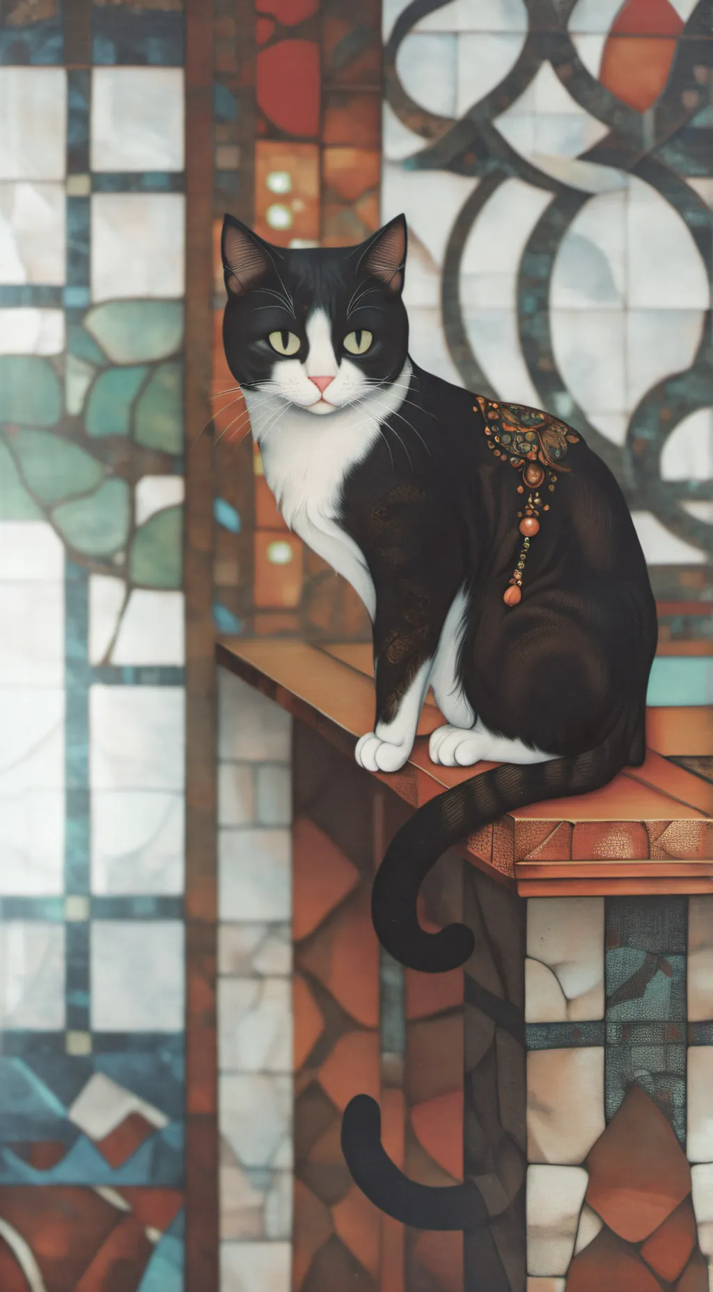 ai character: hi background