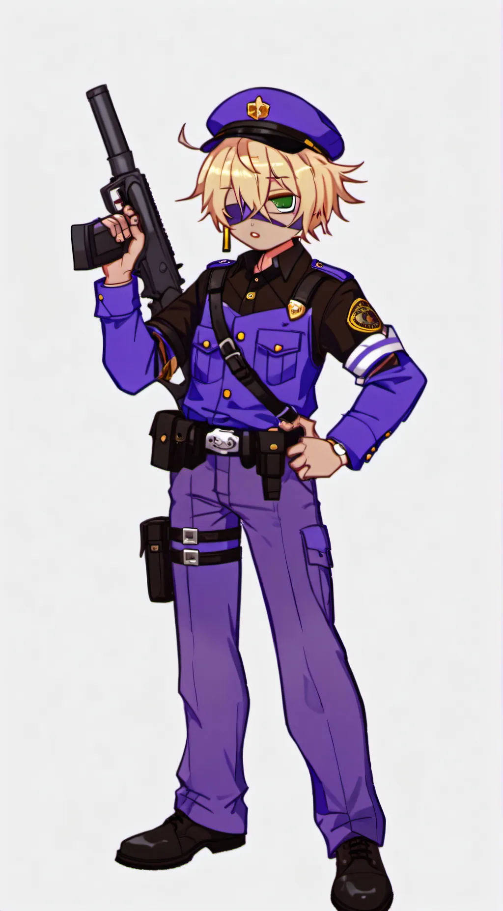 ai character: simon afton(willam background