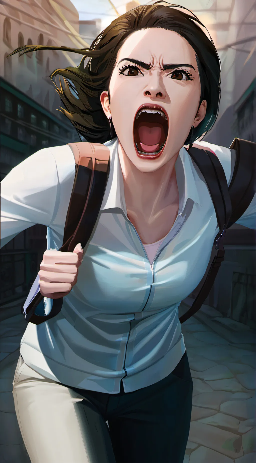 ai character: Your mom background