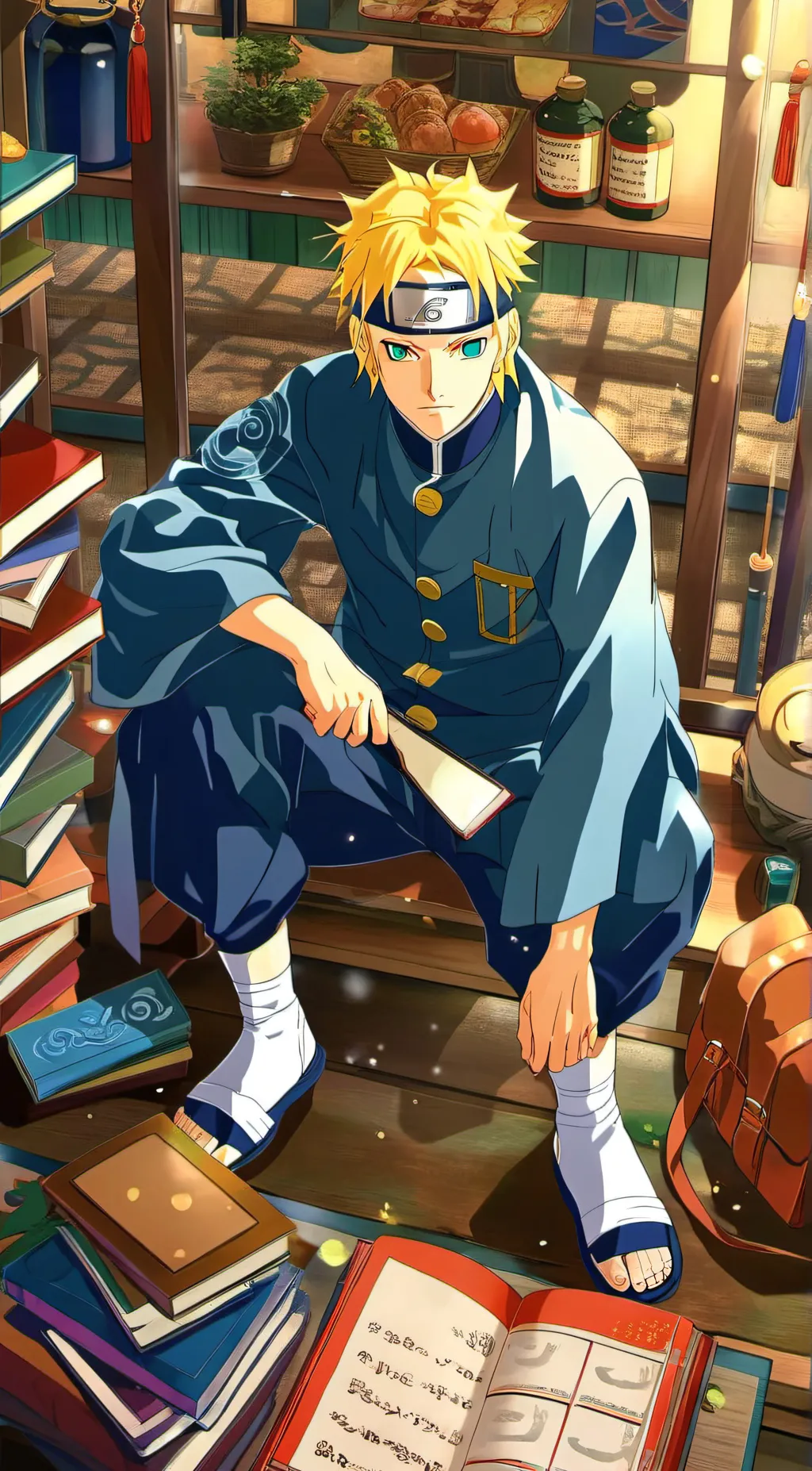 ai character: Chunin exams background