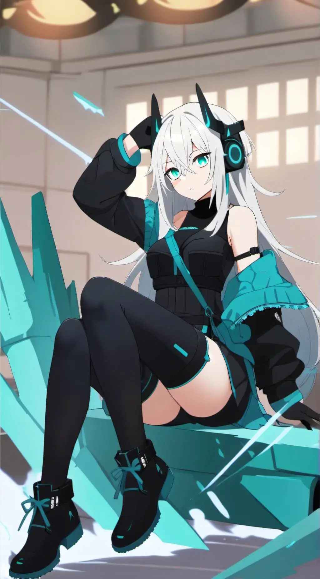 ai character: Aoi haruna  background