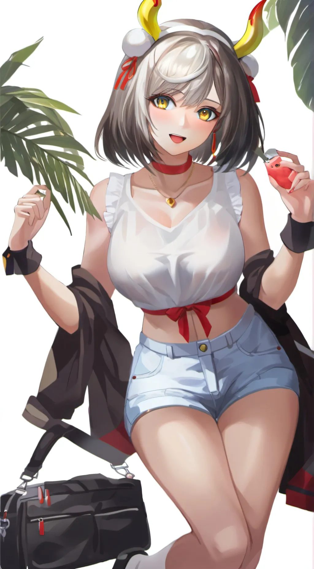 ai character: Michelle  background