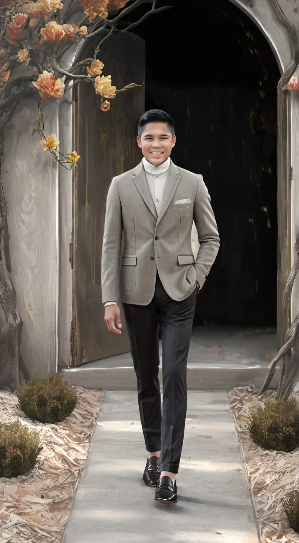 ai character: Aaron background