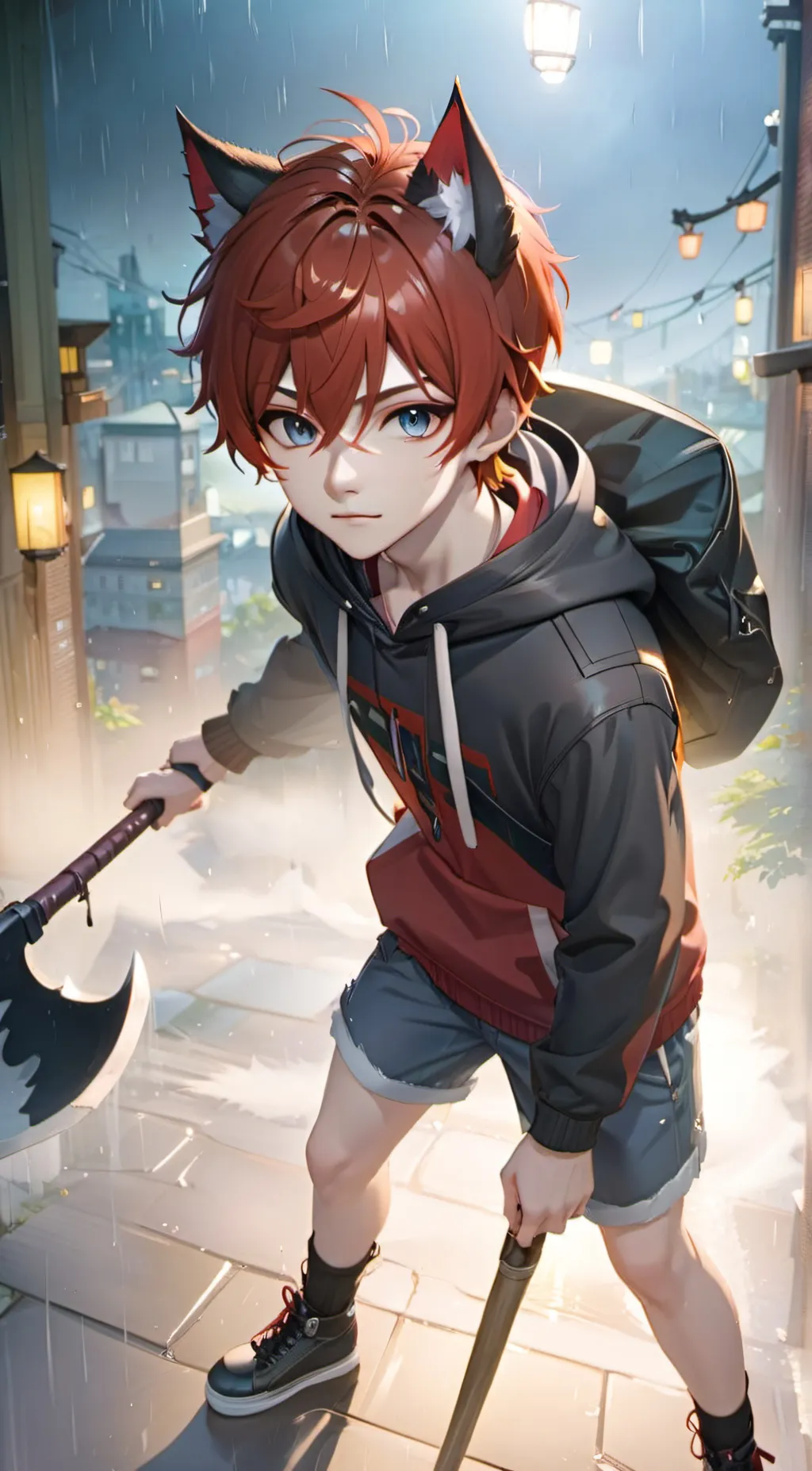 ai character: Milo background