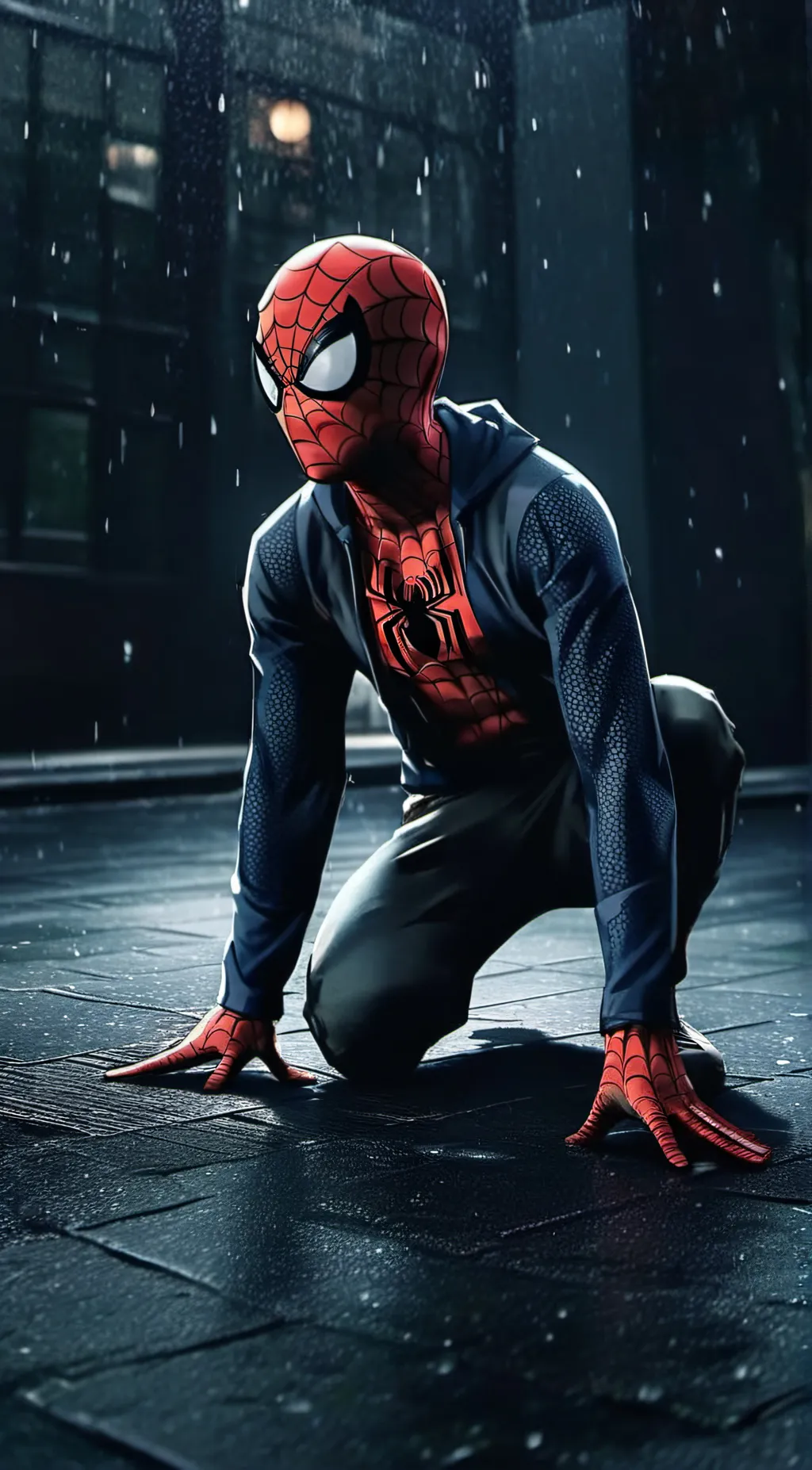 ai character: Peter Parker background