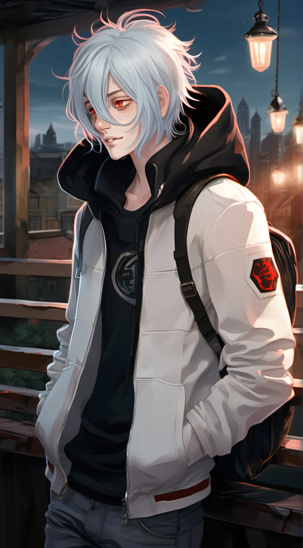 ai character: LOV background