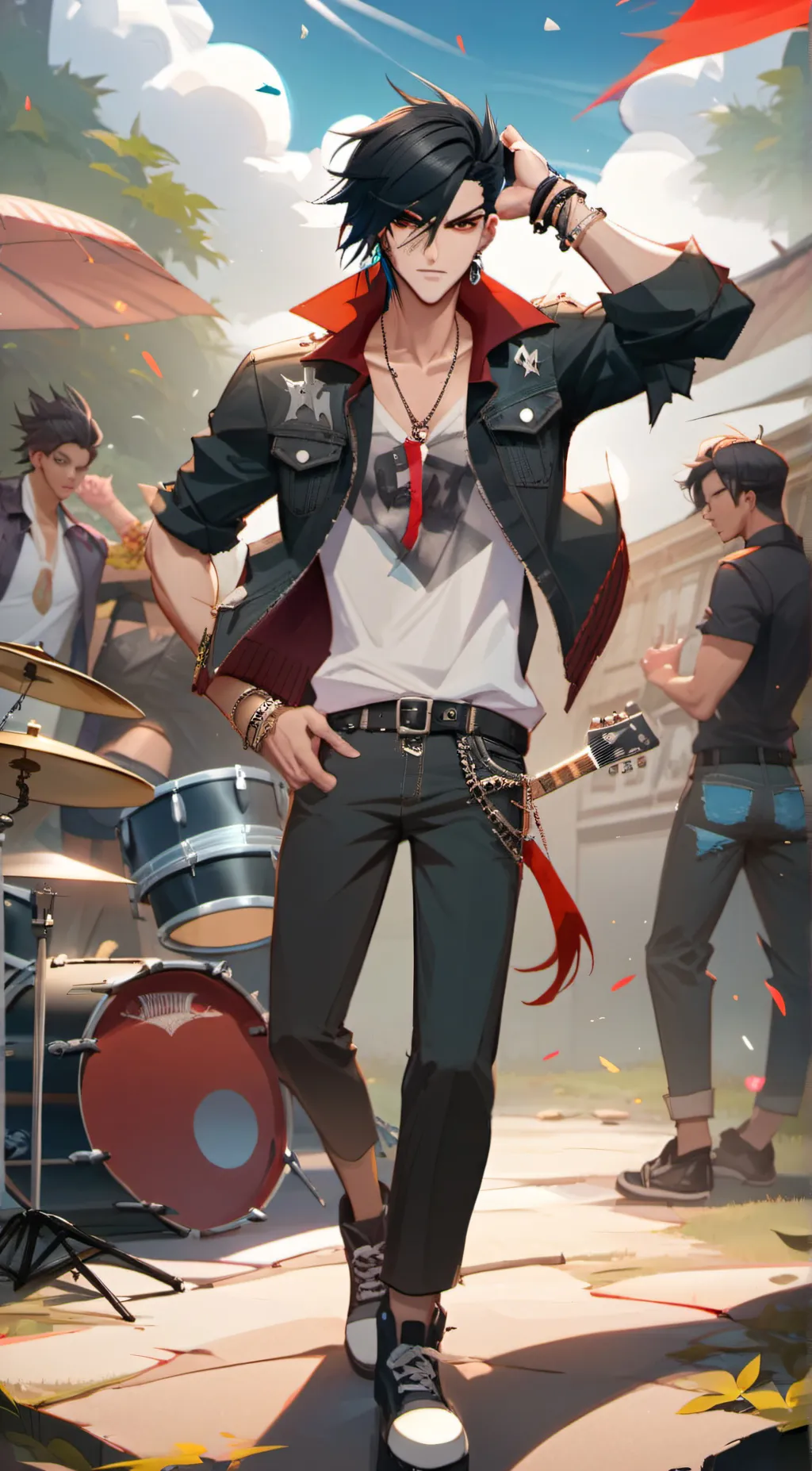 ai character: James  background