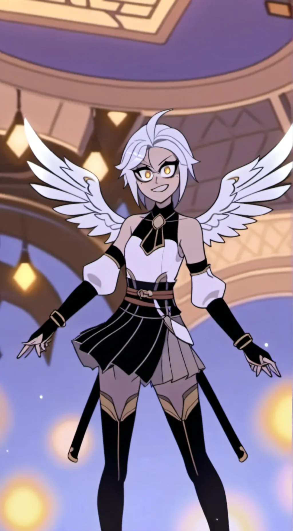 ai character: lute background