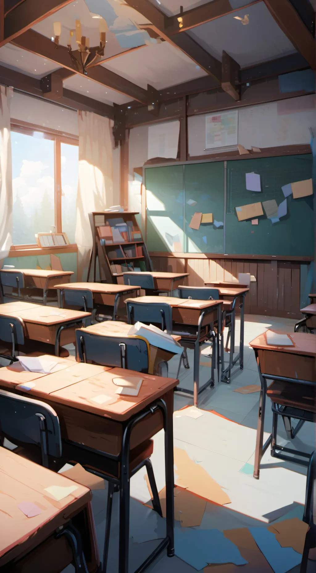 ai character: history class background