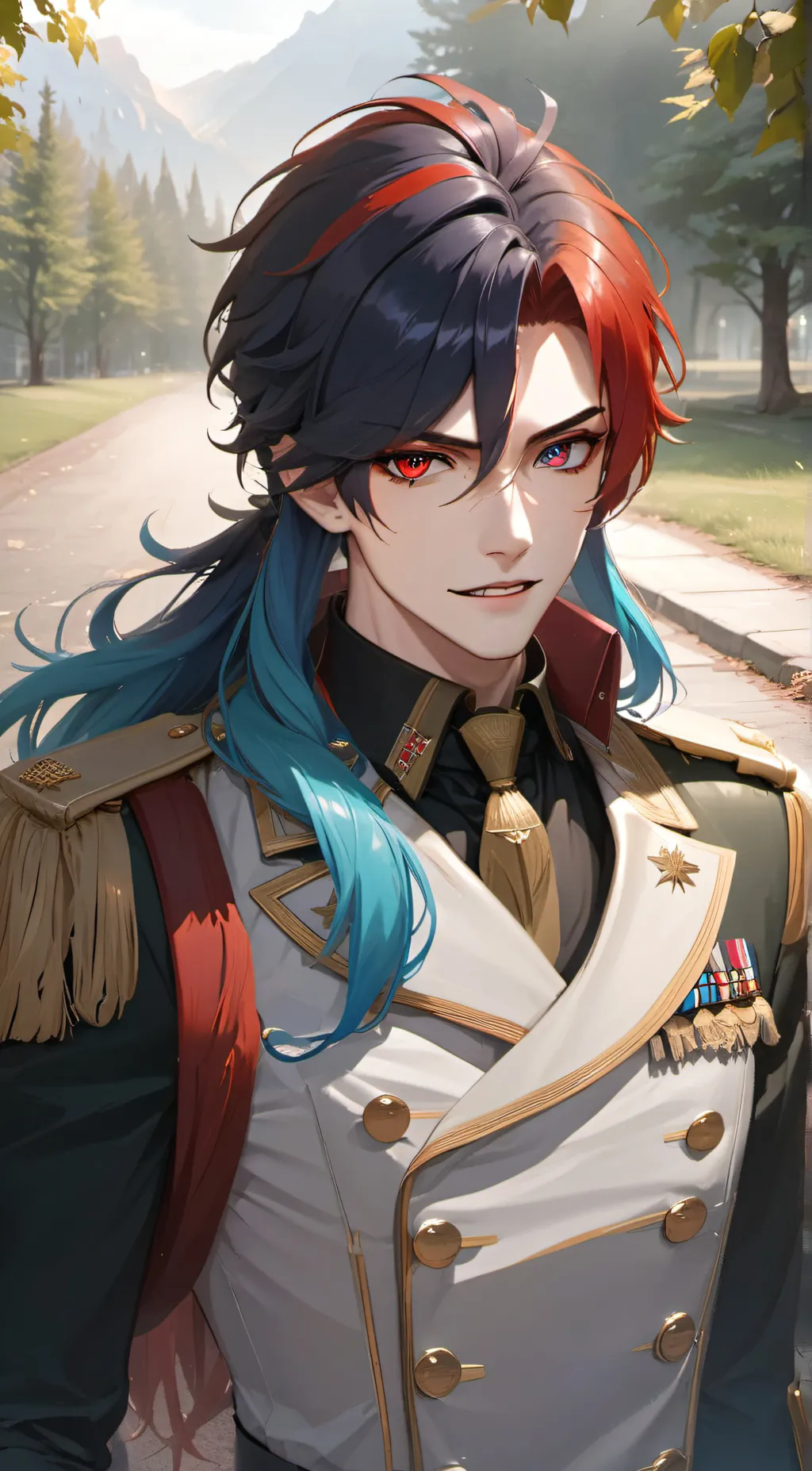 ai character: Leo background