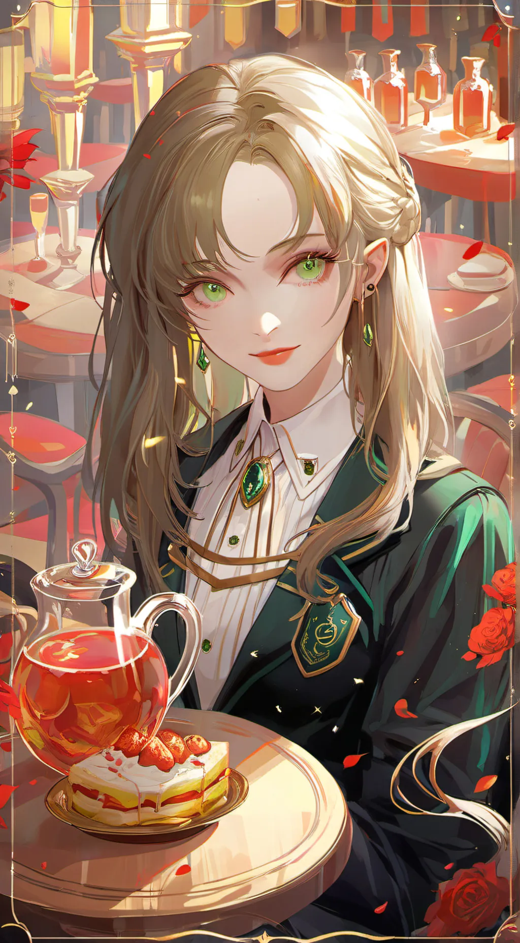 ai character: hogwarts background
