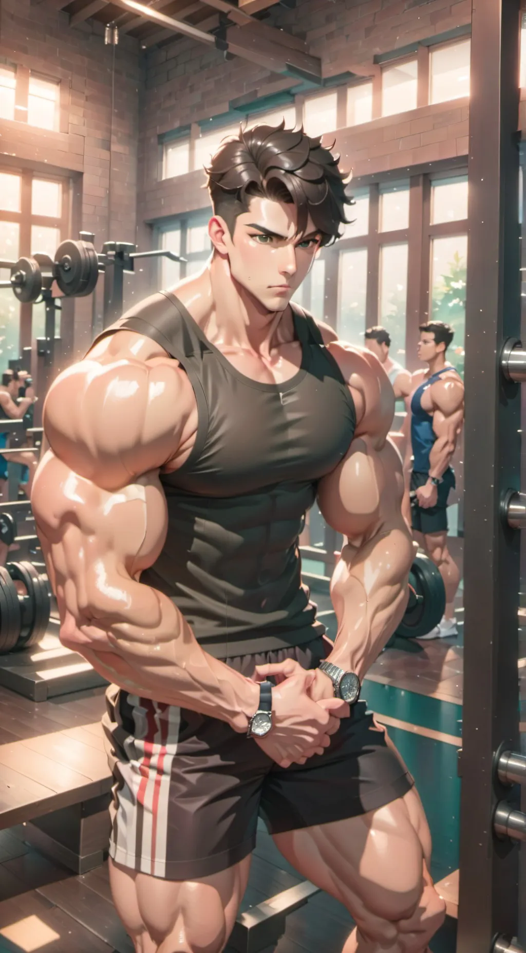 ai character: Max background