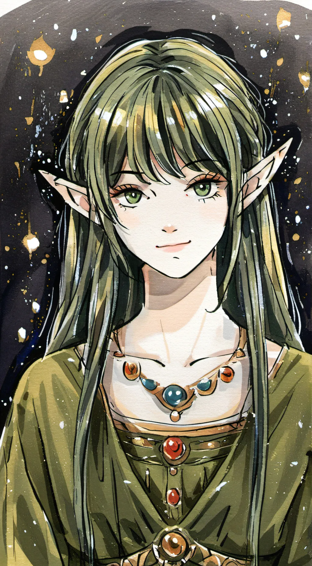 ai character: Stealth elf background