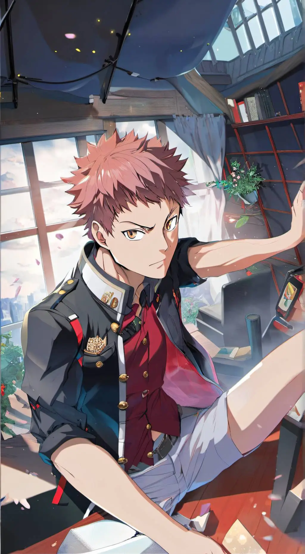 ai character: yuji background