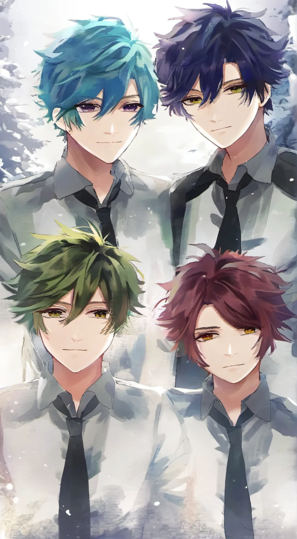 ai character: Brothers  background