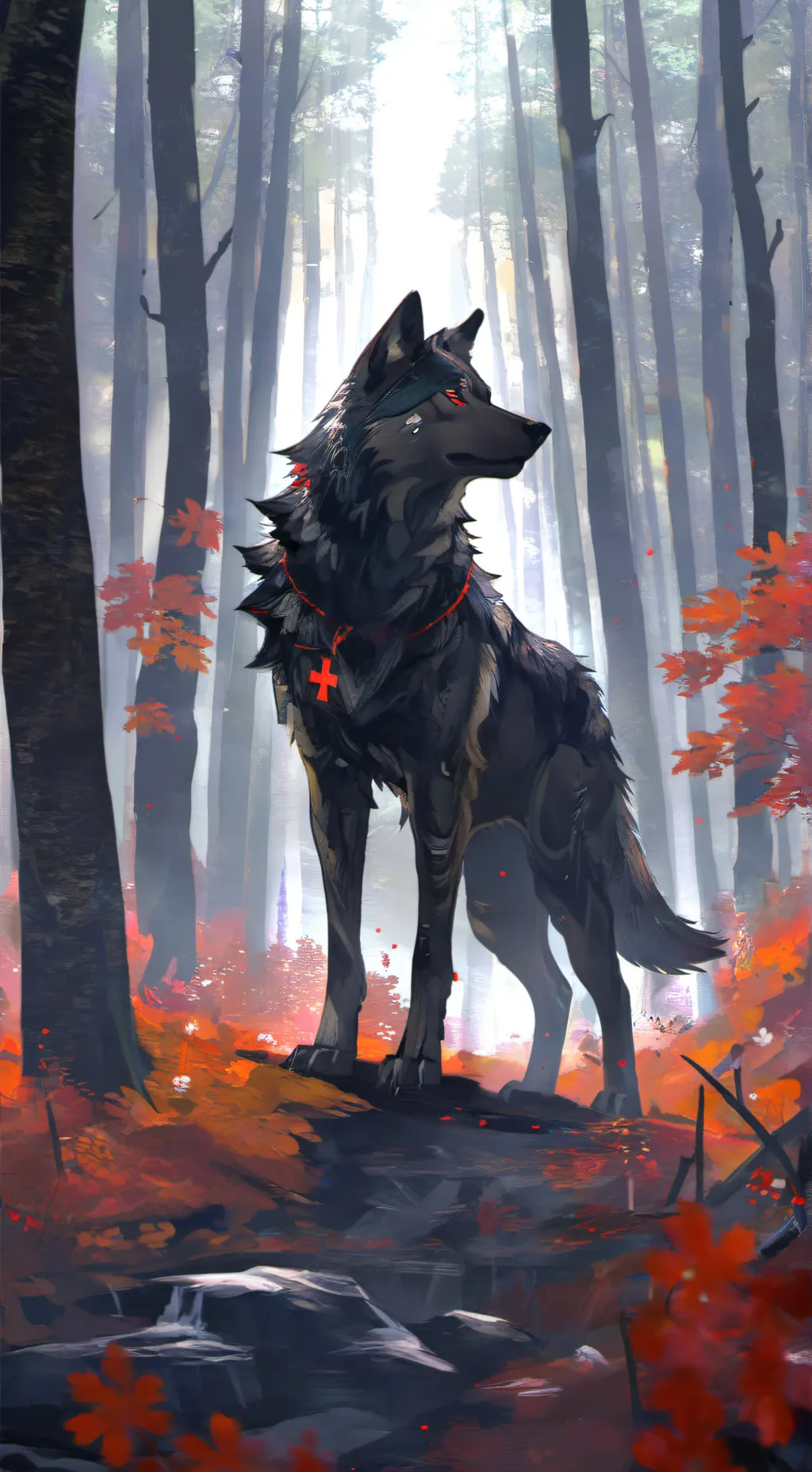 ai character: Crestain background