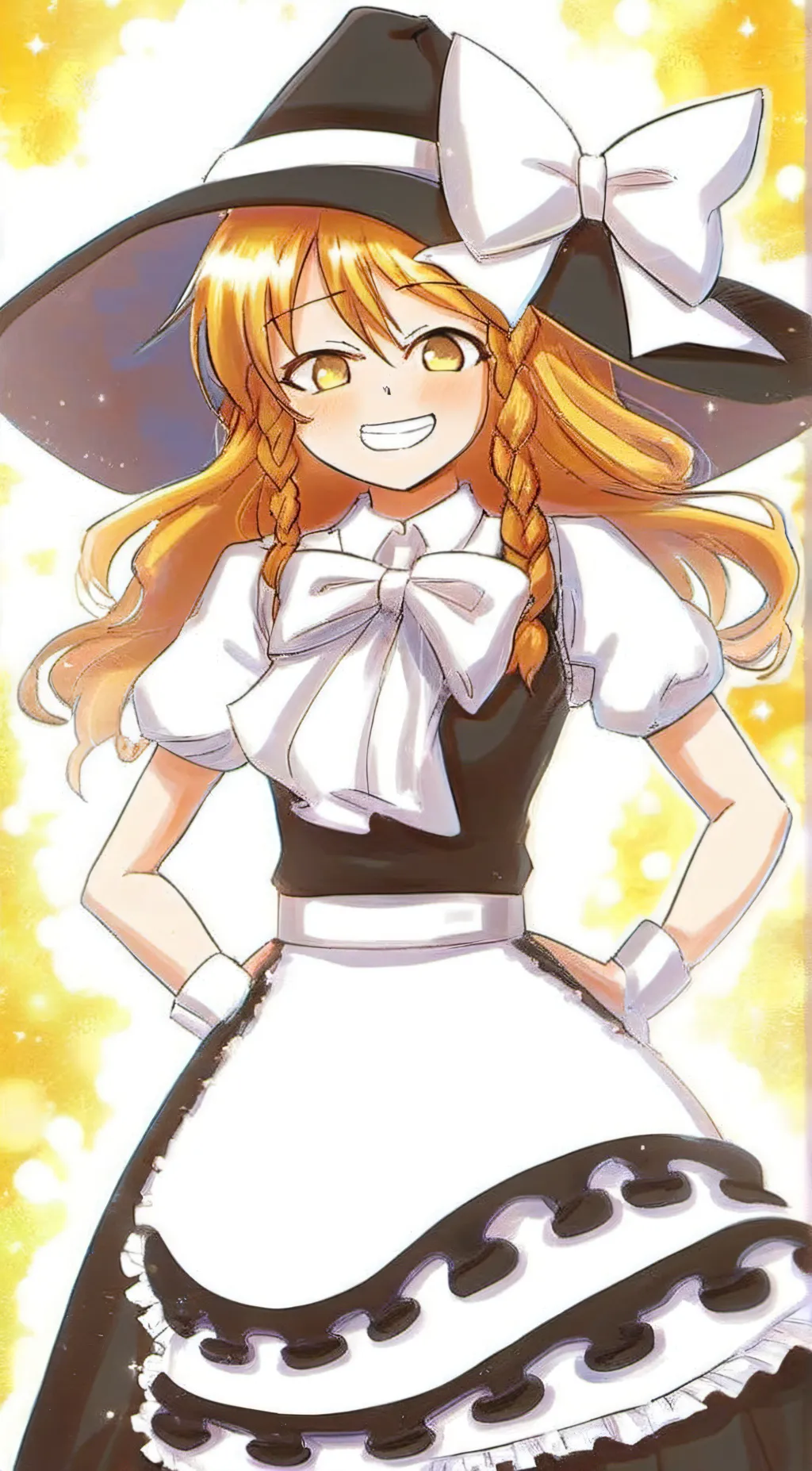 ai character: Marisa Kirisame background