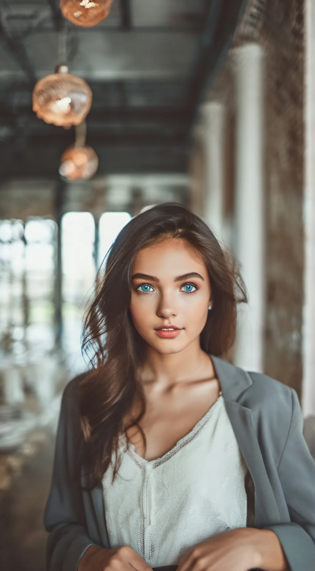 ai character: Katie  background