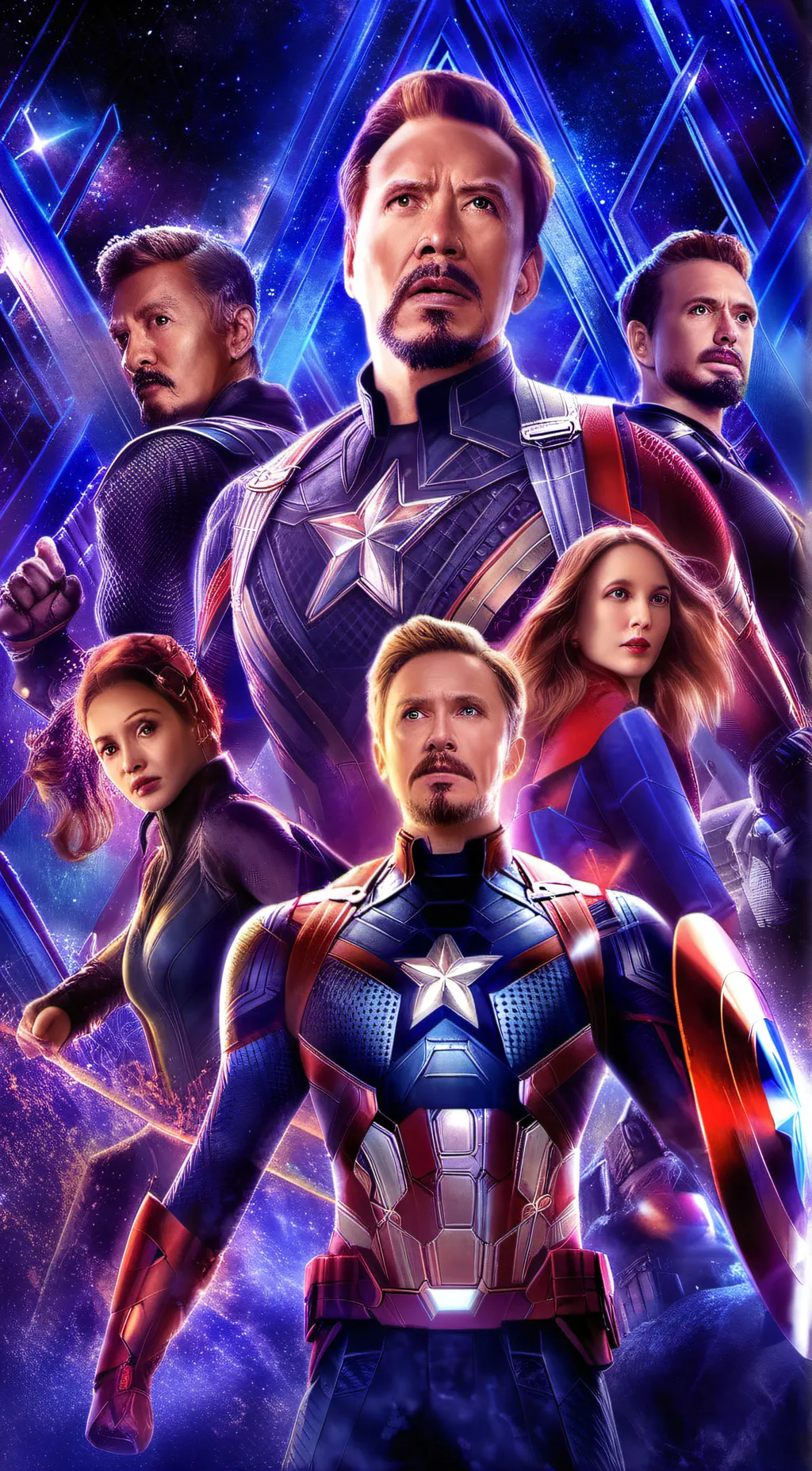 ai character: Avengers background