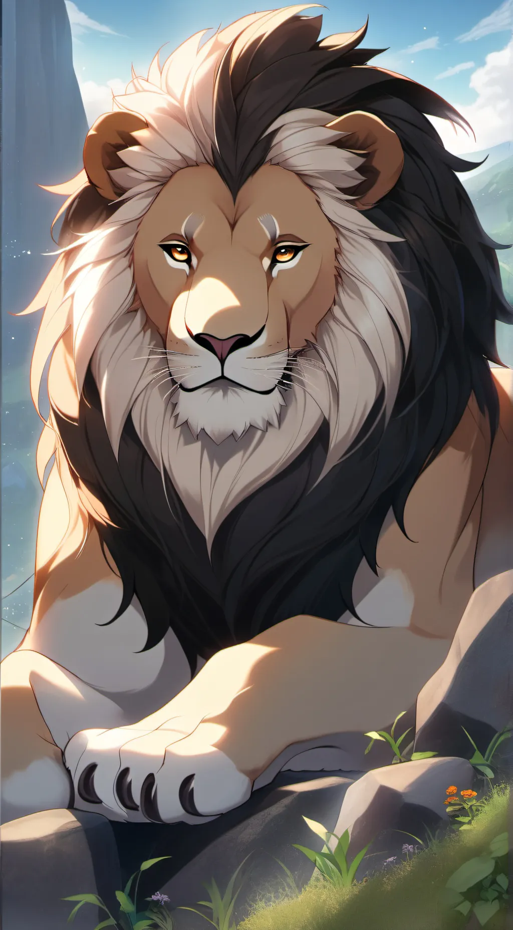 ai character: Orion background