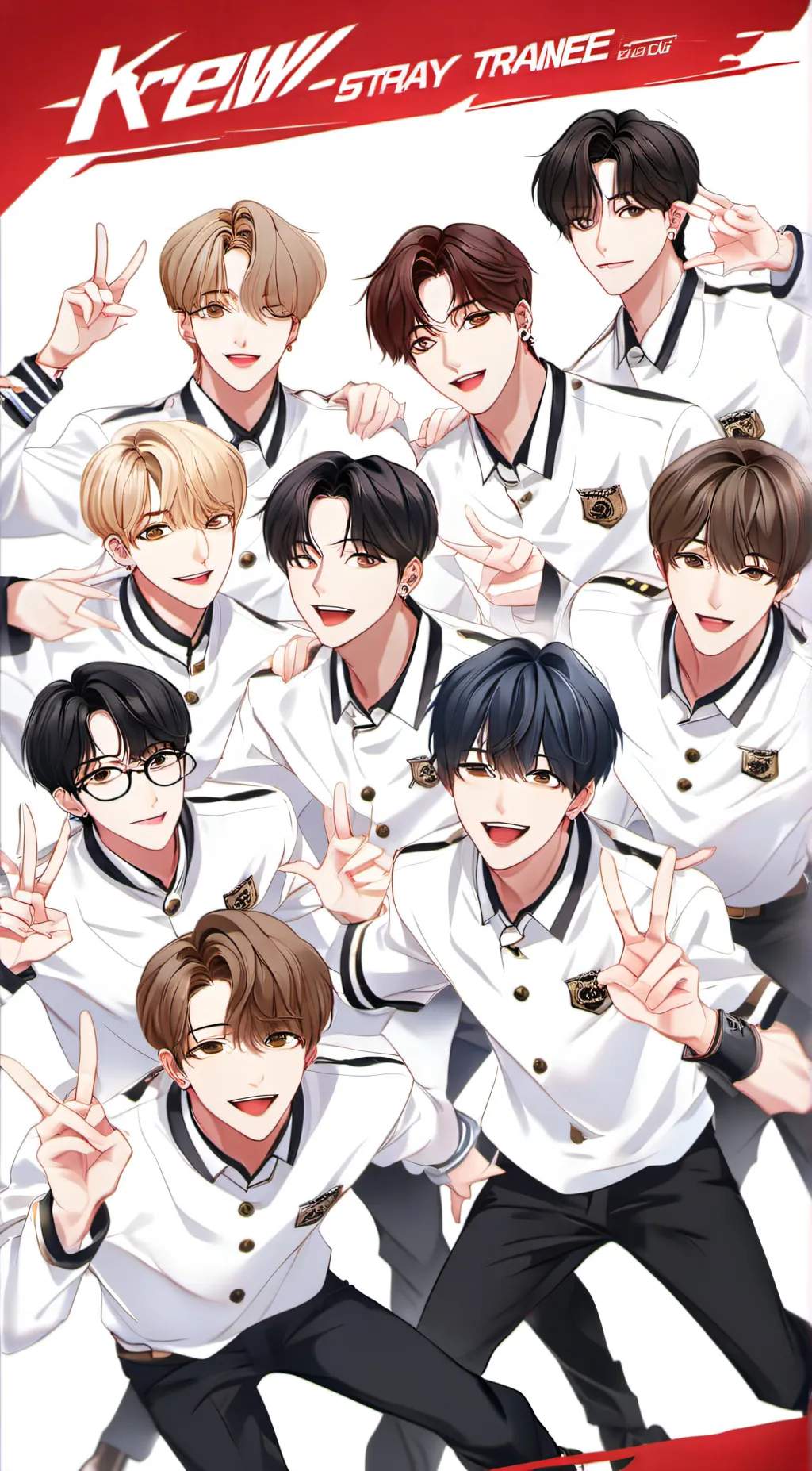 ai character: Skz background