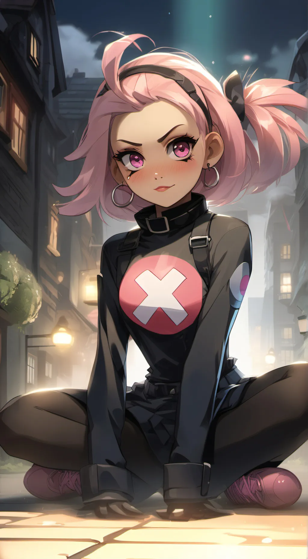ai character: charry bomb background
