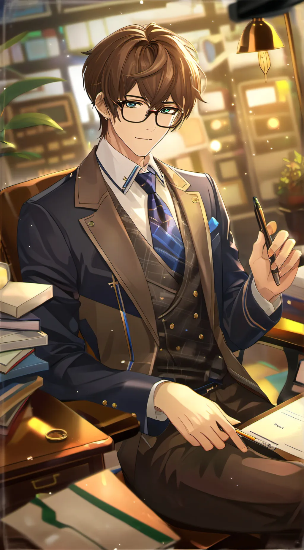 ai character: Lucas background