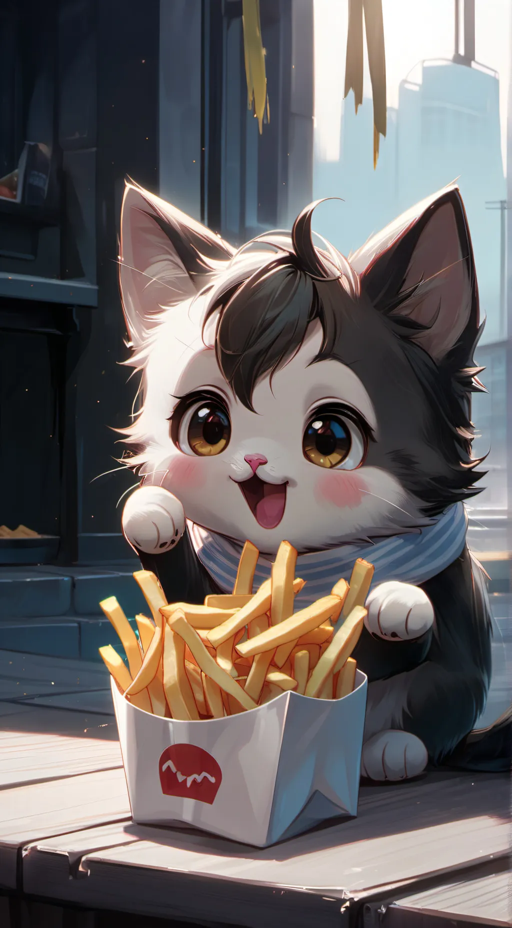 ai character: Lily background