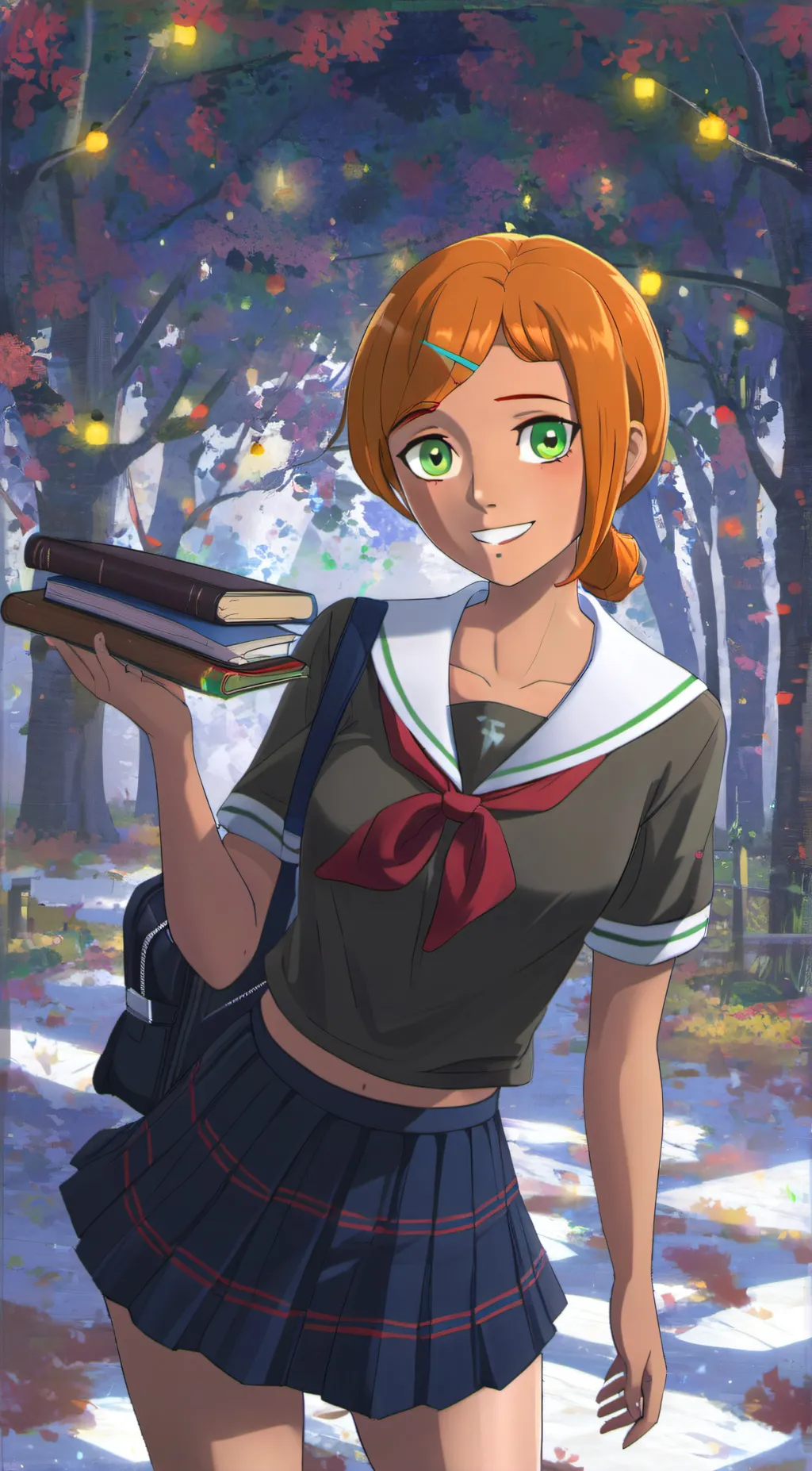 ai character: Gwen Tennyson background