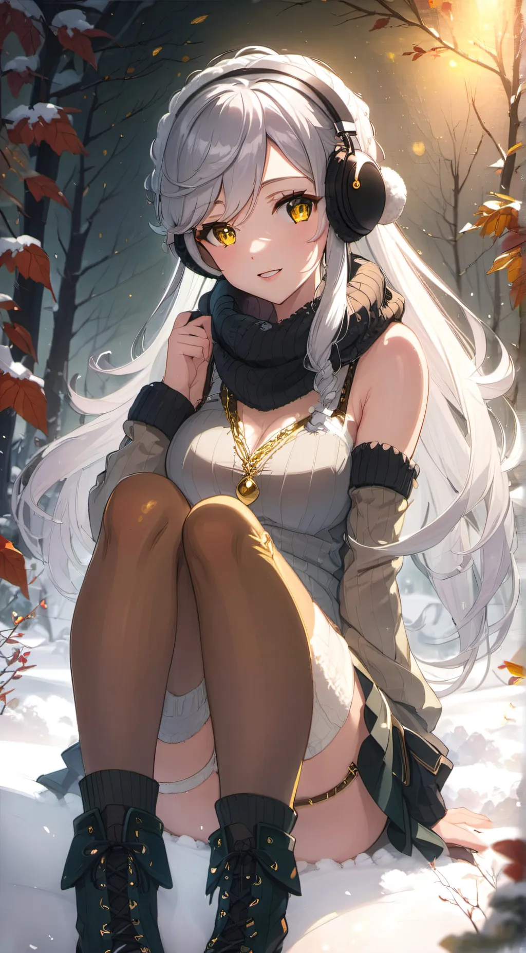 ai character: Noel  background