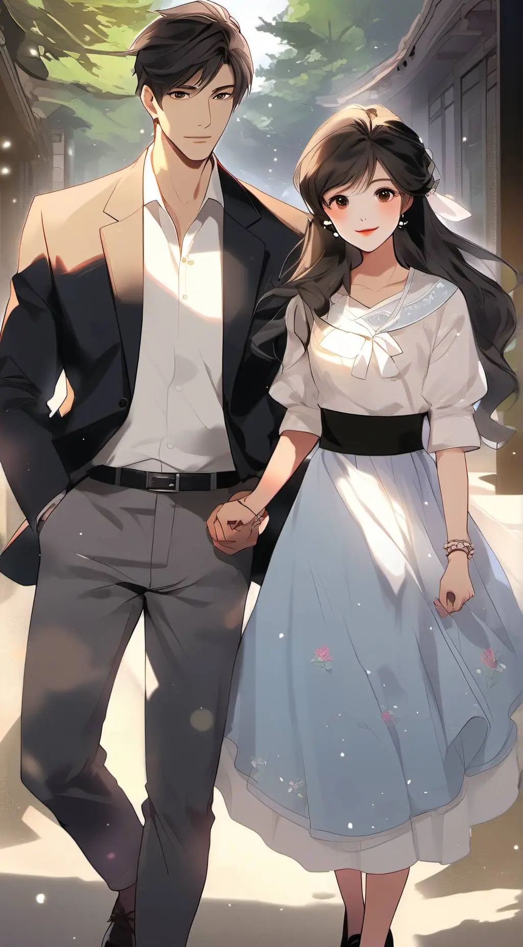 ai character: Andrew & Raine background
