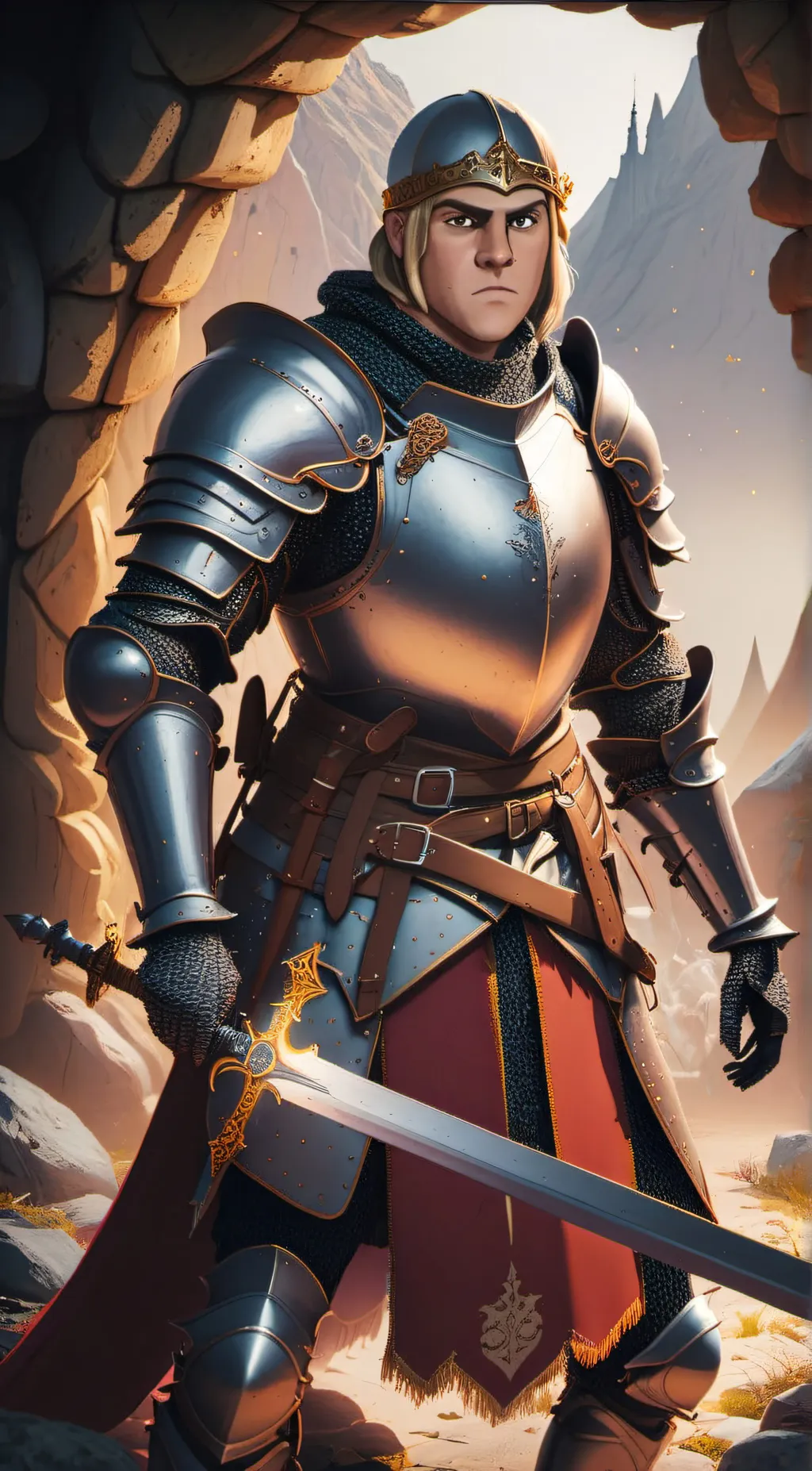 ai character: Dirk the Daring background