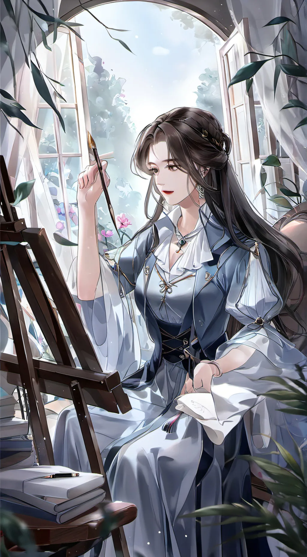 ai character: Yuanyuan background