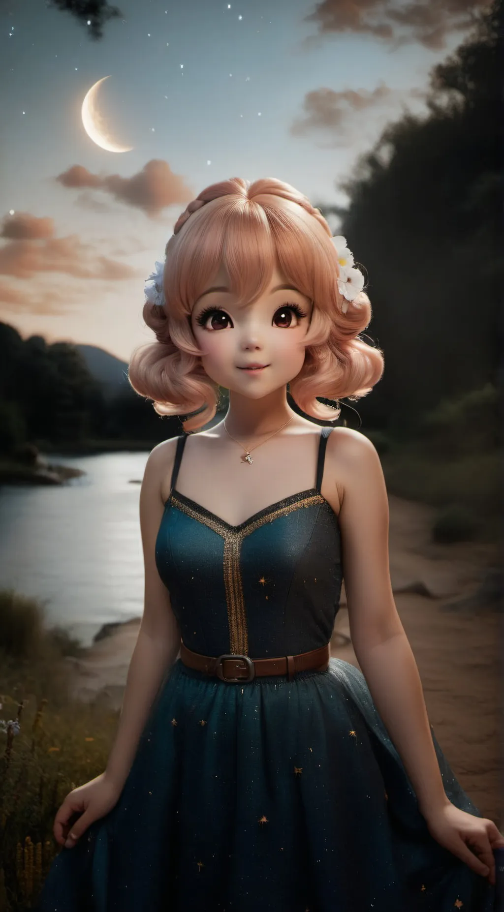 ai character: Saki background