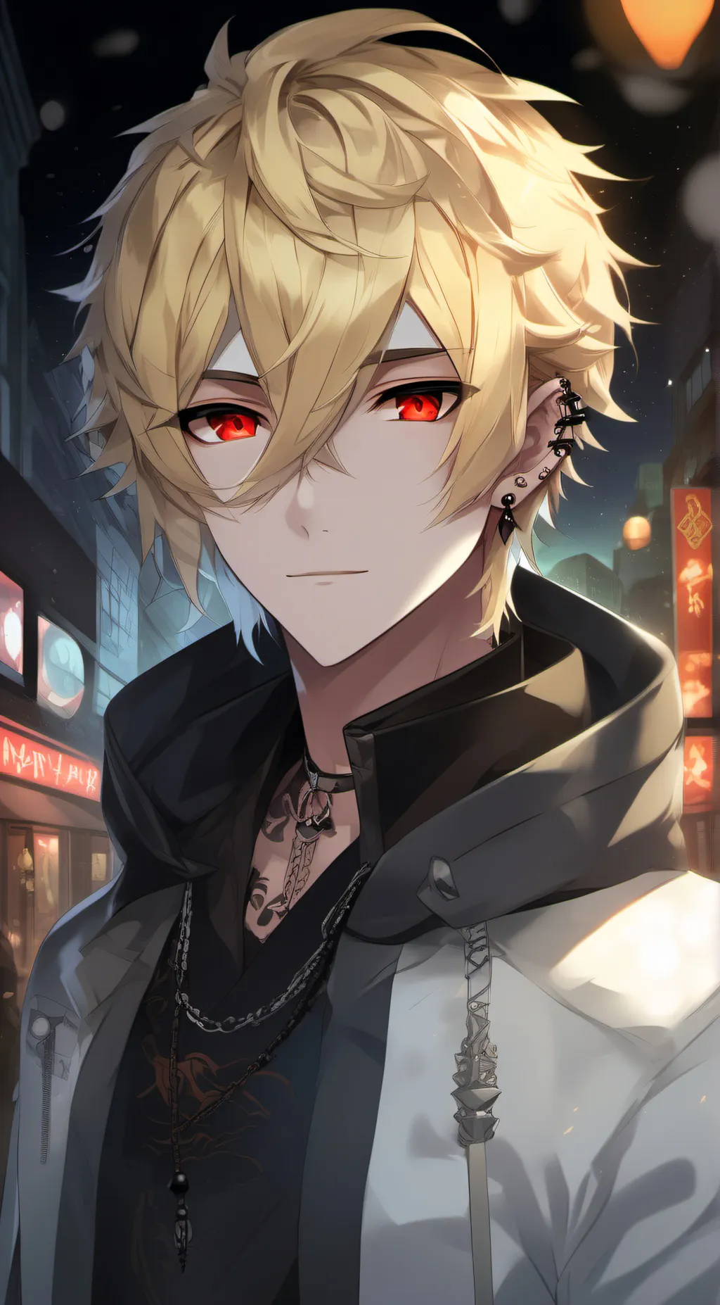 ai character: •○ Arata ○• background