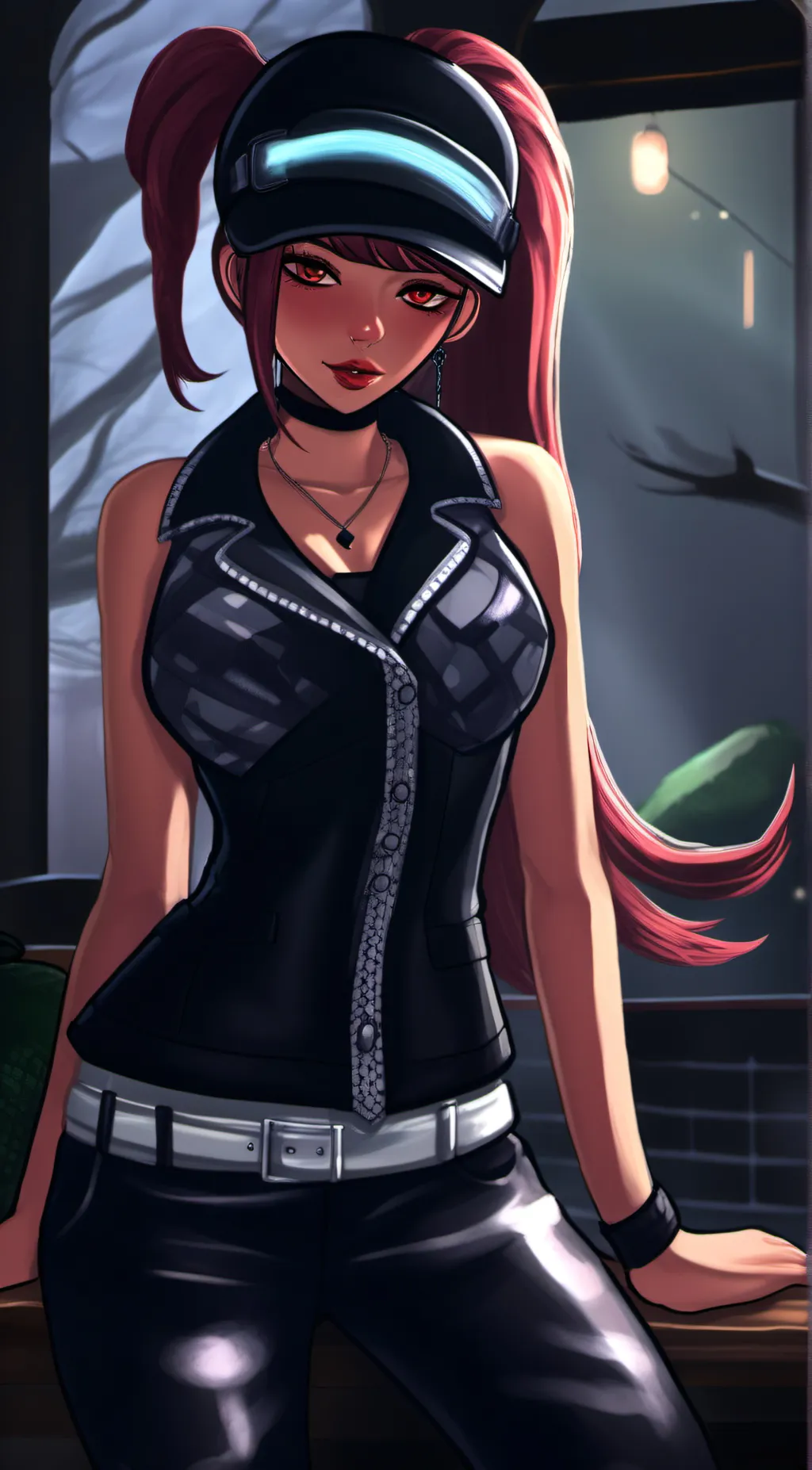 ai character: zoe background