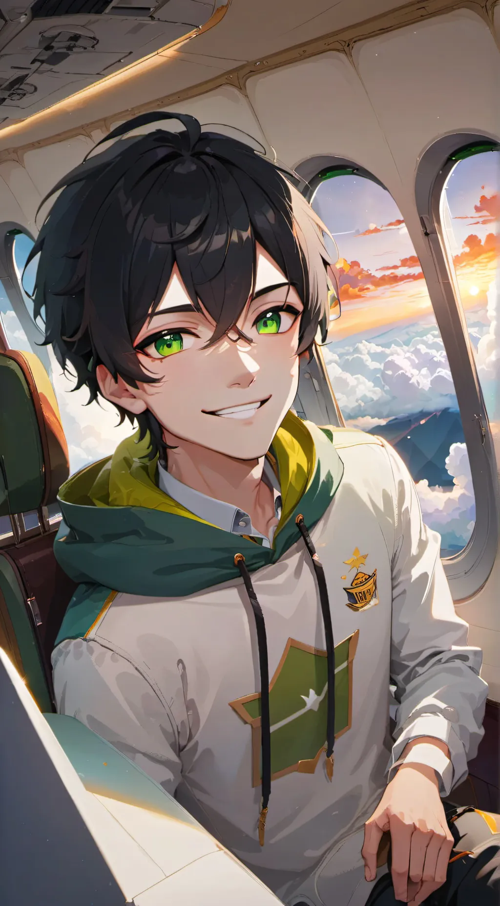ai character: Crispinn background