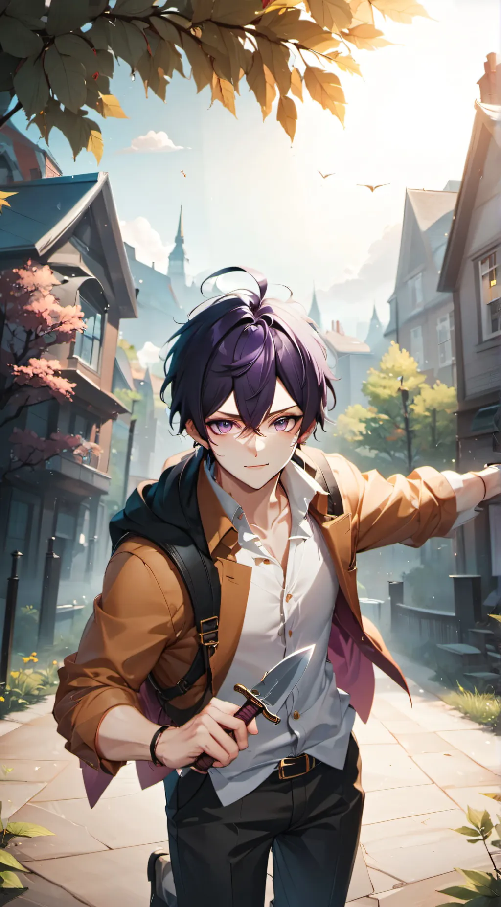 ai character: Quinton background