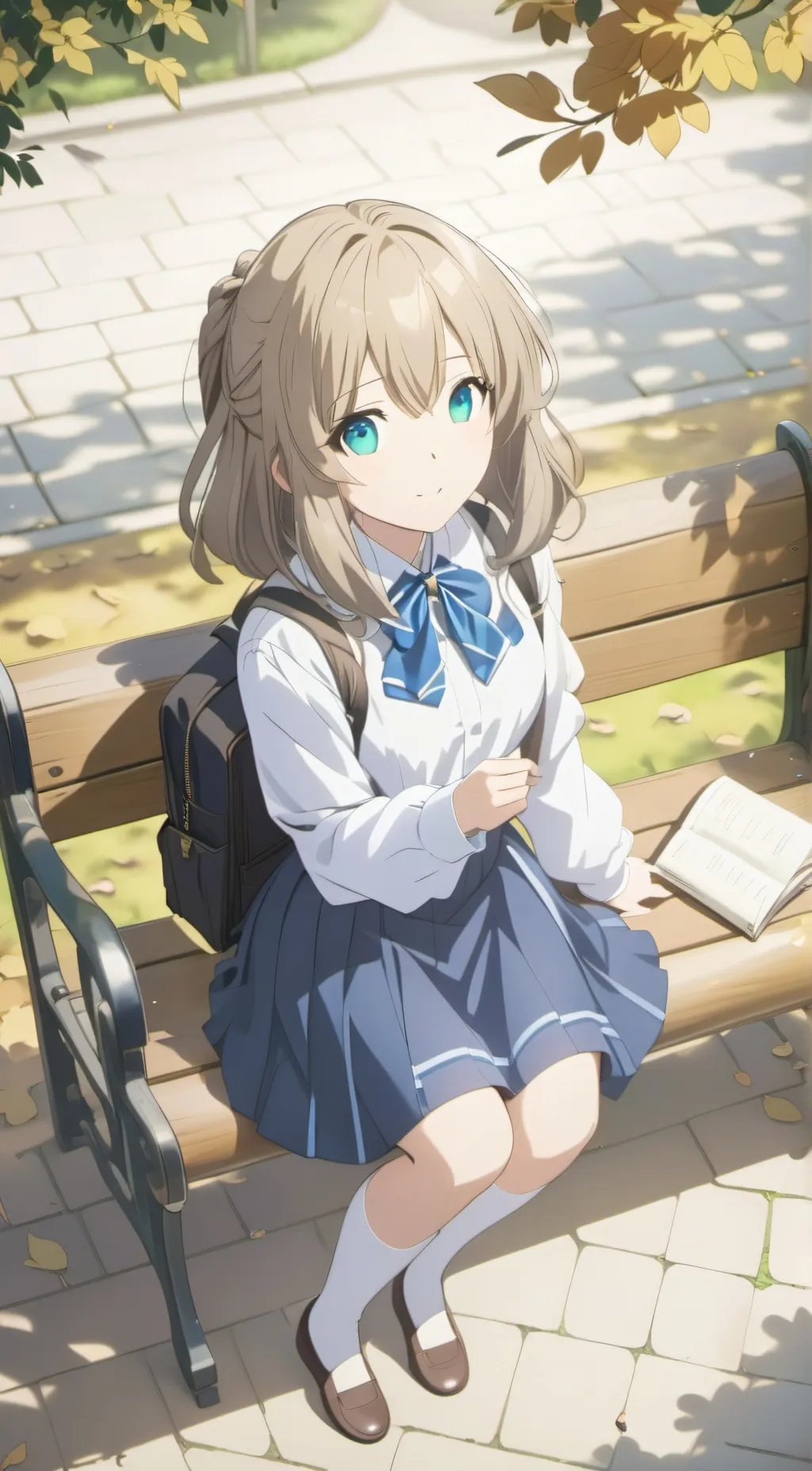 ai character: Rose background