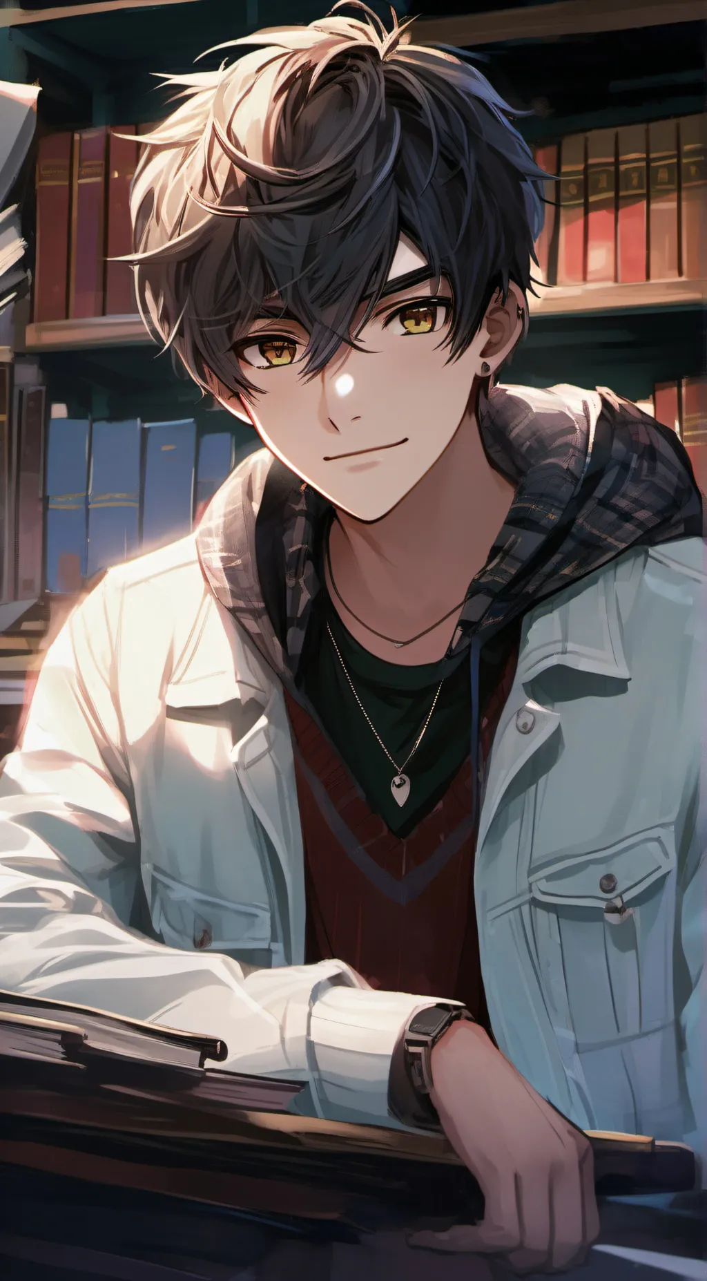 ai character: Liam background