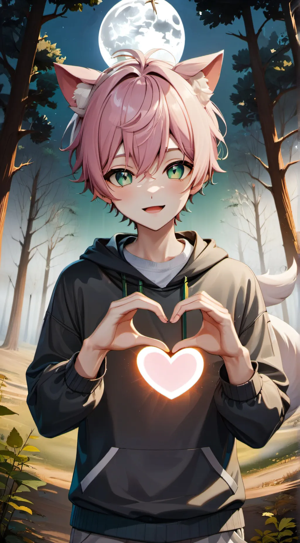 ai character: Miniquio background